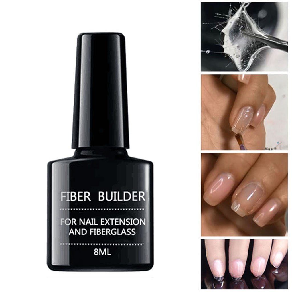 Fiber Bulider Nail Gel Quick Building Repair Broken Nails Soak Off UV Gel Fiber Bulider Nail Gel Quick Building Repair Broken Nails Soak Off UV Gel